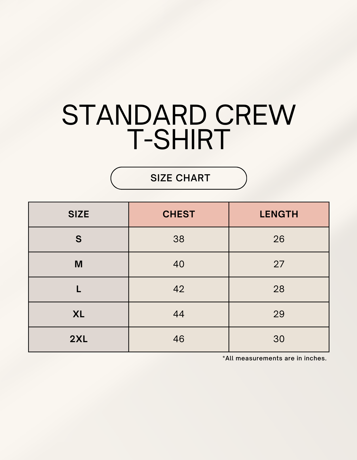 Size chart for Gully Cricket Constitution T-Shirt showing S to 2XL chest and length measurements.